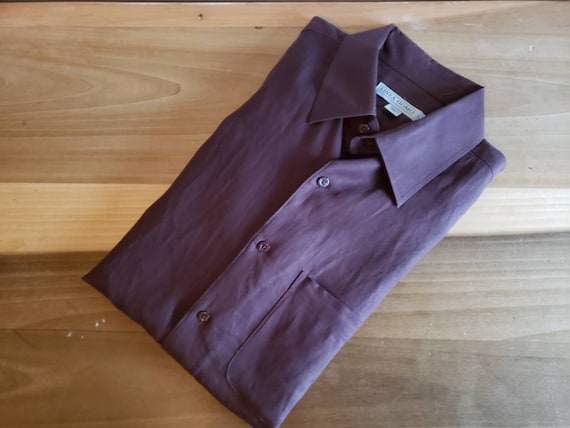 Vintage Linea Uomo Linen Shirt: 1990s Short Sleeve Button Down, Size Large  - Etsy Israel