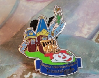 Vintage Peter Pan Enamel Pin – Disneyland Happiest Celebration, 2005
