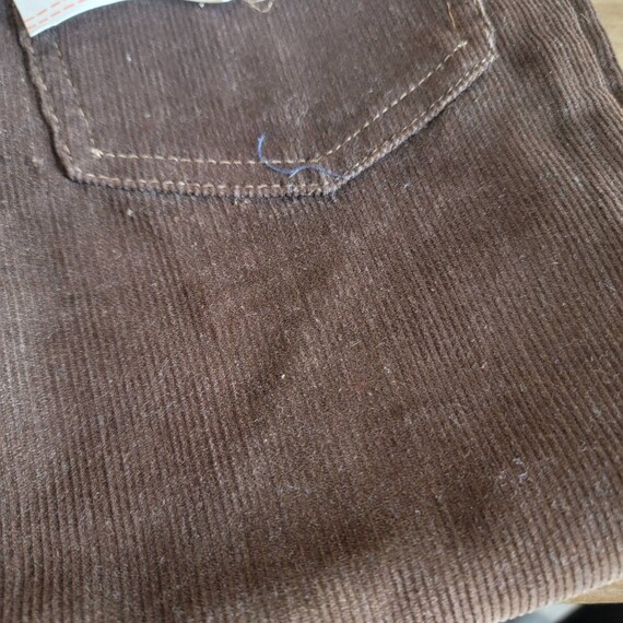 Vintage Levi's Saddleman Boot Jeans: Brown Cordur… - image 7