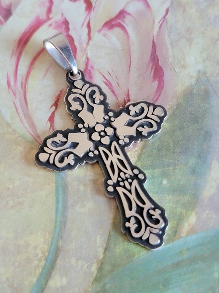 Mexico 925 Cross - Etsy