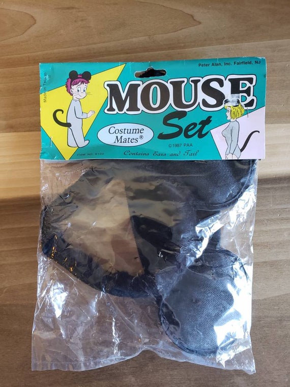 Vintage Dead Stock Costume  Mates Mouse Set 1987 P