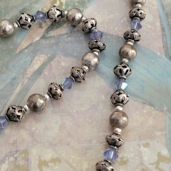 Vintage Donna Dressler Sterling Silver Beads and … - image 8