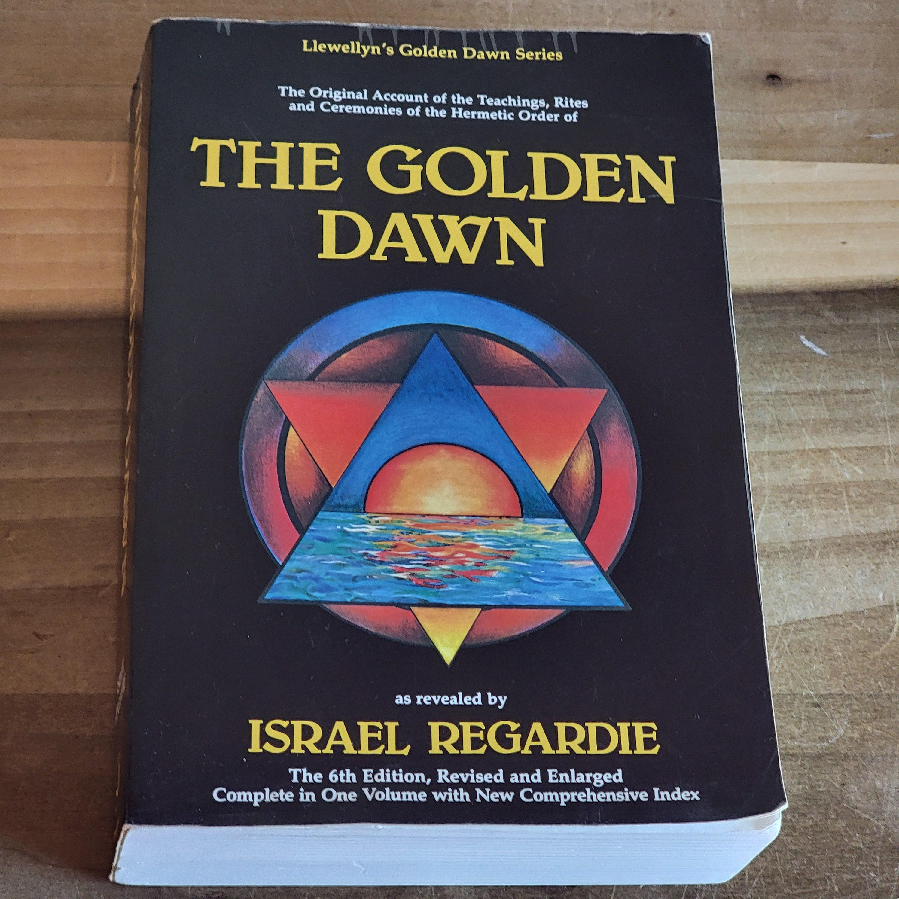 Vintage Hermetic Order of the Golden Dawn Book by Israel Regardie