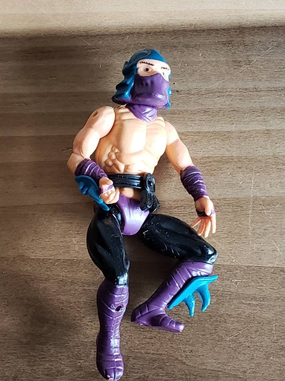 Vintage Teenage Mutant Ninja Turtles Shredder Toy 1980s Action Figure  Accessories Villain -  New Zealand
