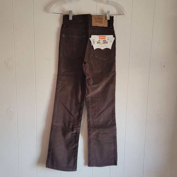 Vintage Levi's Saddleman Boot Jeans: Brown Cordur… - image 6