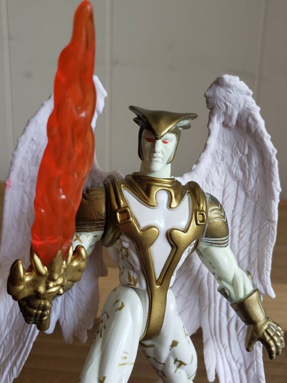 Vintage Total Justice Dc Comics Zauriel Action Figure With Etsy