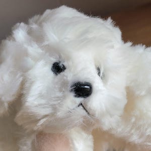 Peluche de cachorro vintage Russ Muffin Jr.
