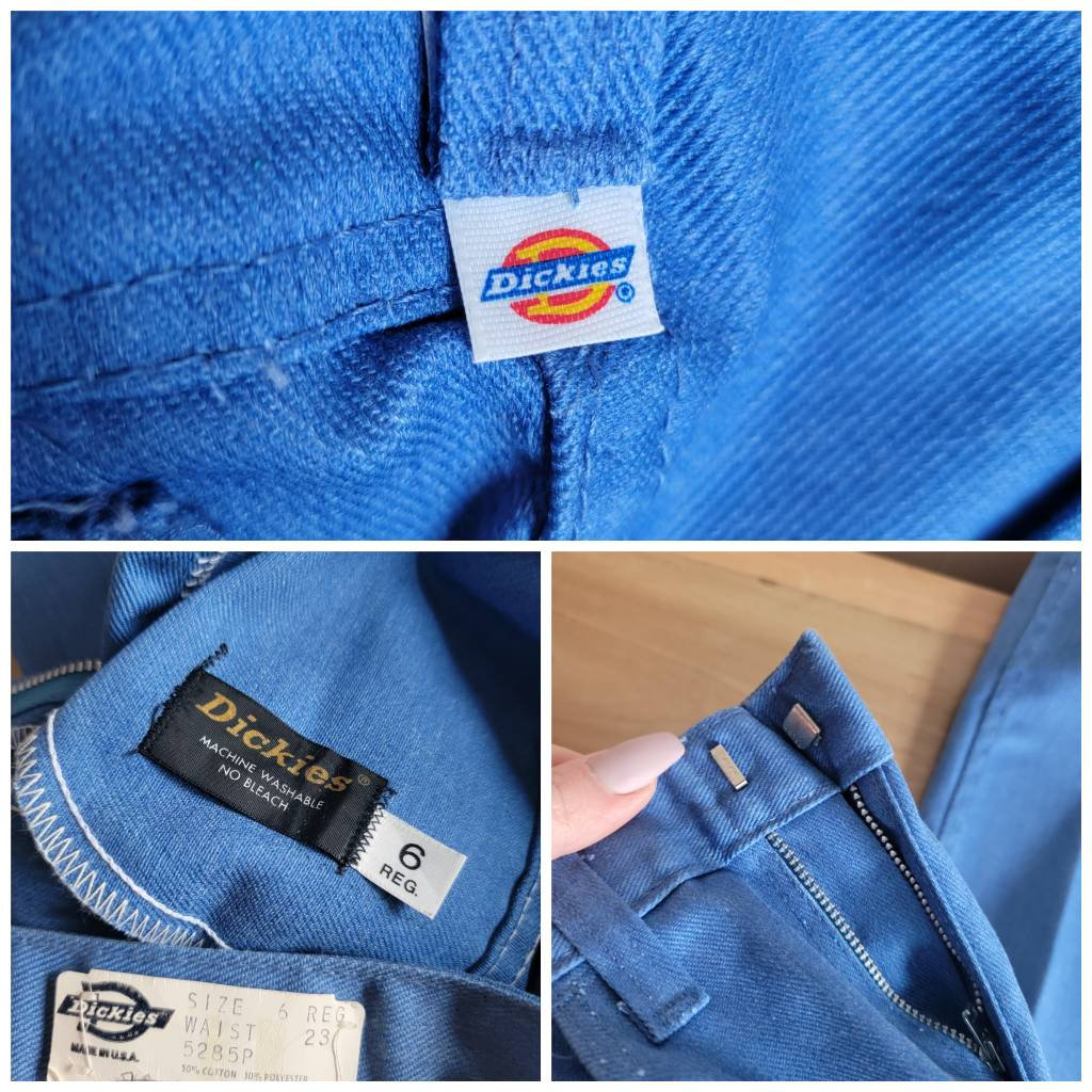 Vintage Dead Stock Dickies Boys Western Flare Jeans Size 6 Regular