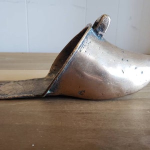 Vintage Antique Brass Conquistador Single Stirrup with Horse Back Riding
