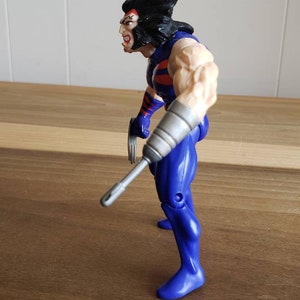 Vintage Toy Biz Weapon X Wolverine X Men Marvel Comics Toy Action Figure 1995 Accessories image 5