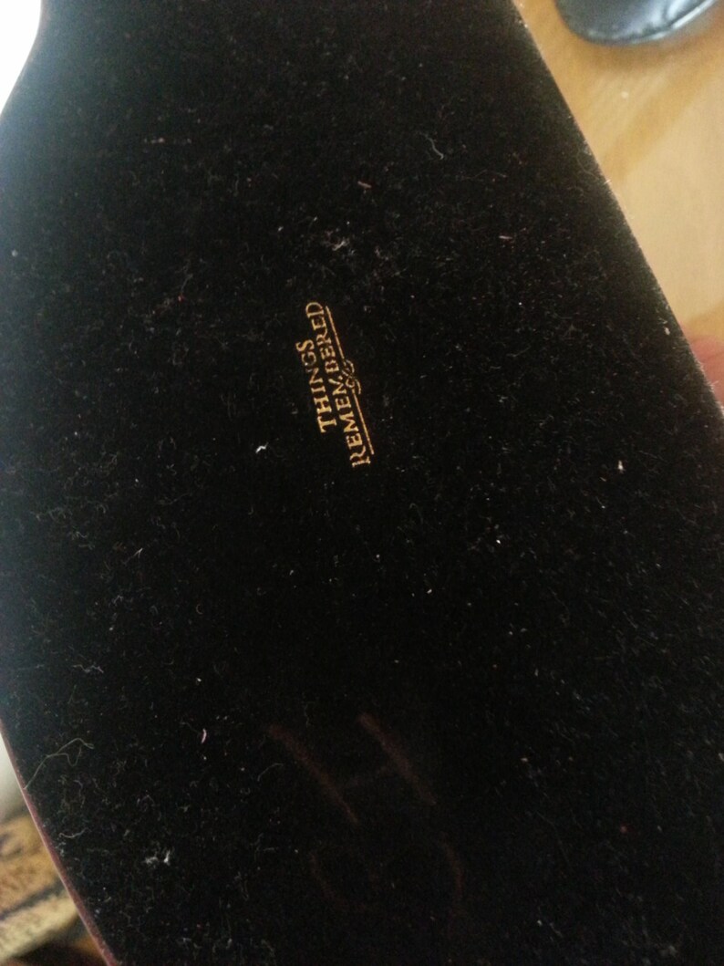 Vintage Things Remembered Danbury Desk Clock Battery Operated Etsy