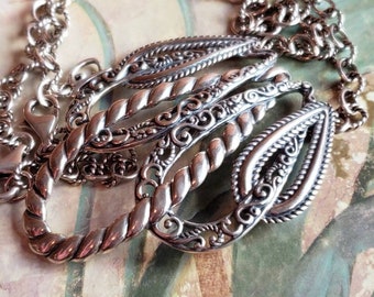 Vintage Carolyn Pollack Relios Sterling Silver Enhancer