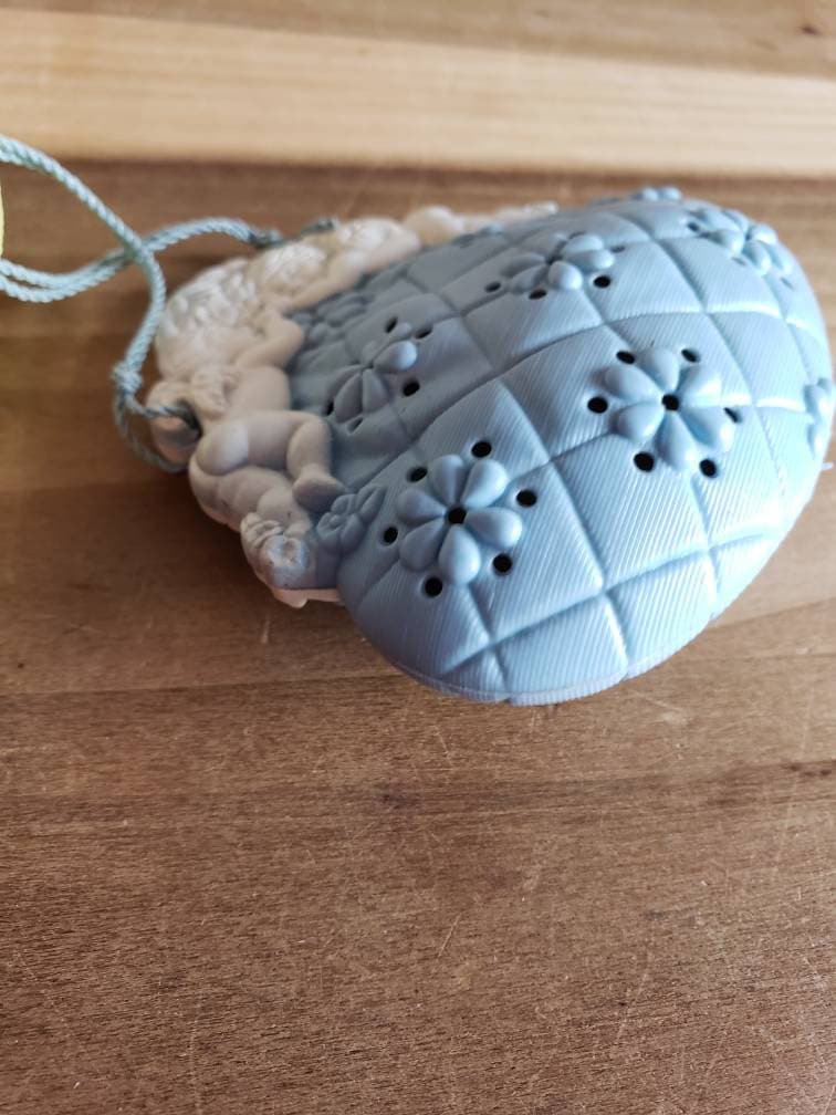 Vintage Lot of 2 Avon Potpourri Holder Yellow Cameo With off Etsy