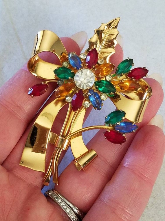 Coro craft sterling brooch deals