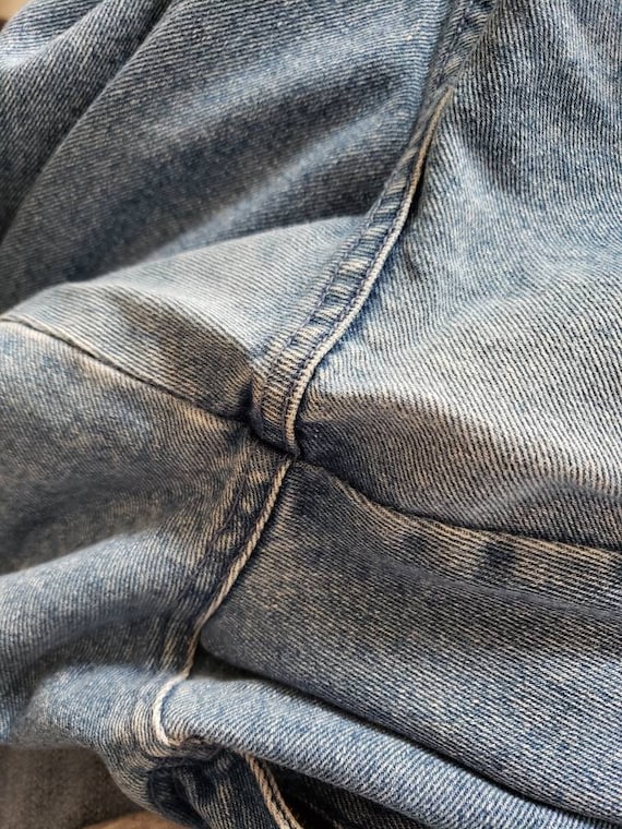 Vintage Zanadi Flare Jeans: Plus Size 1990s Denim With Eyelet