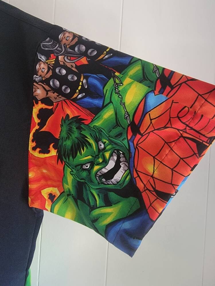 Chemise Spider Man Marvel Comics Vintage – Imprimé Partout – Taille L – Coton