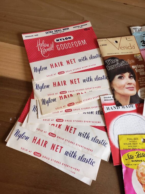 Vintage Dead Stock Original Package Lot of 21 Hai… - image 3