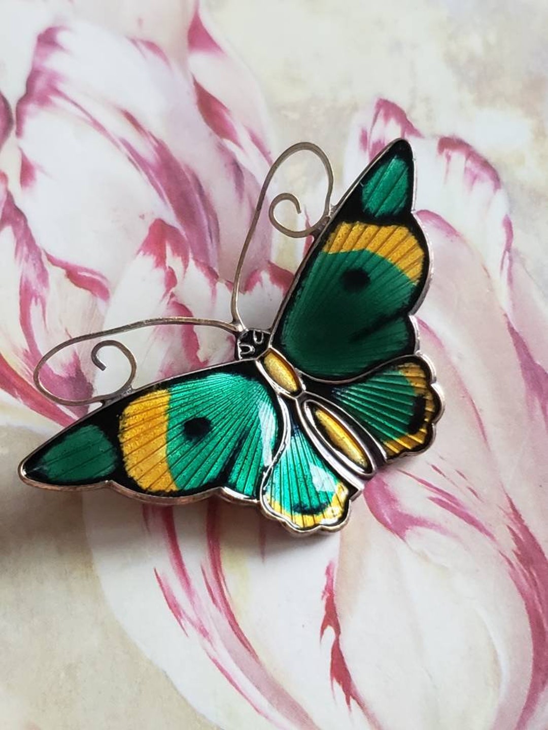 DAVID ANDERSEN 花モチーフブローチ SV9 【公式通販】