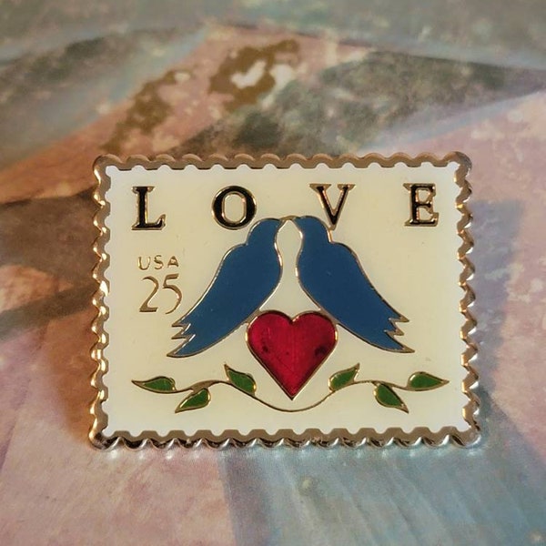 Postal Stamp Buttons Etsy