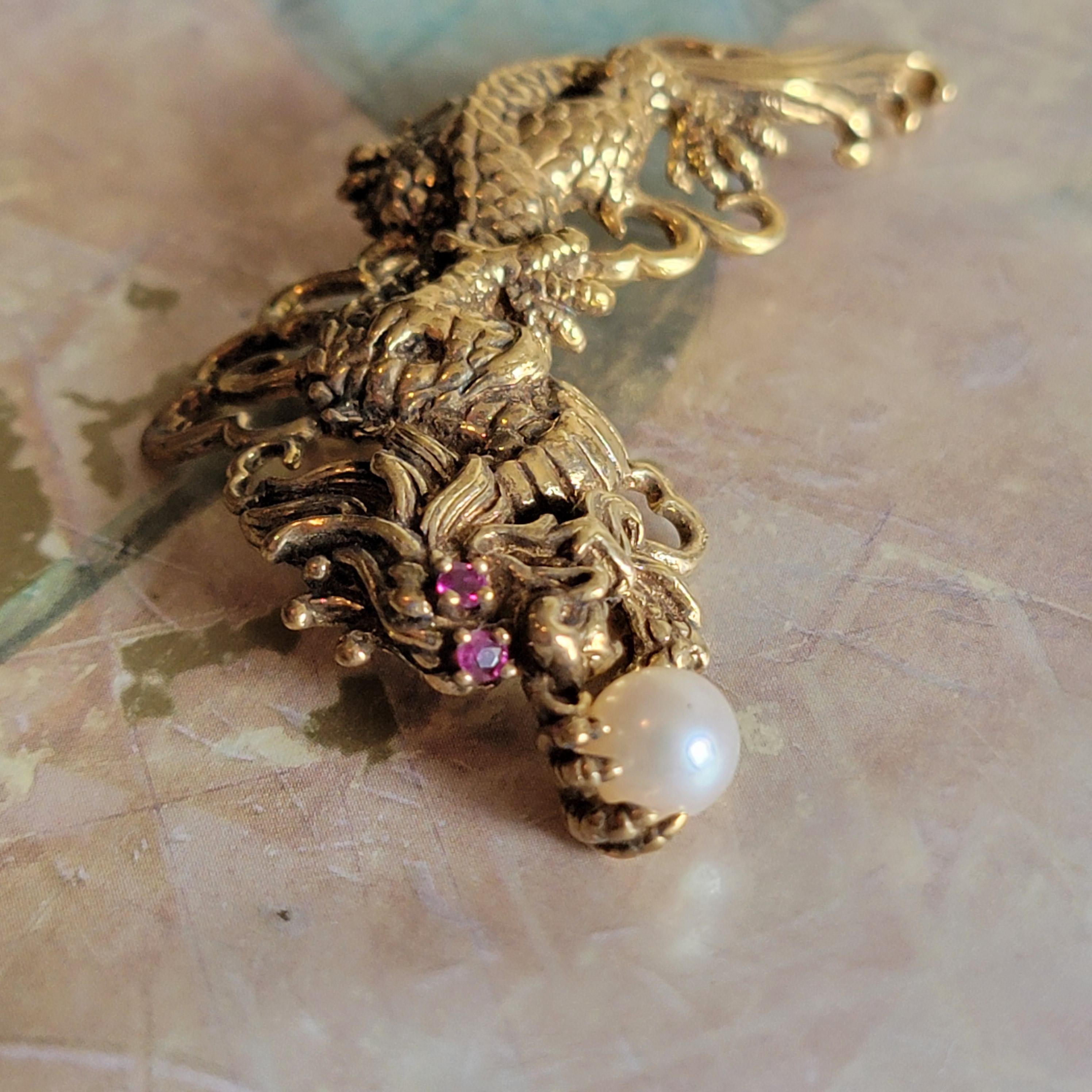 Broche Ancienne Forme étoile De Mer Vintage - Kai Yin Lo Pour Franklin Mint - Bijou Rétro