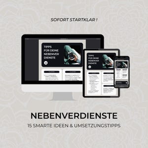 Nebenverdienst starten leicht gemacht- Tipps und Plattformen im Überblick | PDF zum Download