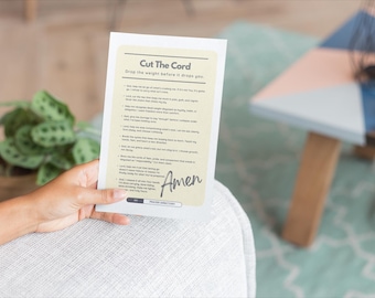 Cut The Cord | Prayer Journal Bible War Binder | Guided Prayer Tip-In Printable