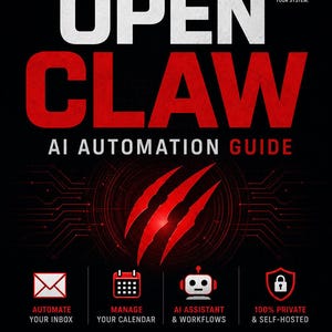 Guida all'automazione dell'intelligenza artificiale di OpenClaw: Assistente self-hosted, Posta in arrivo, Calendario (download PDF)