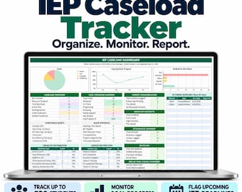 IEP Caseload Tracker Ultimate Edition | Special Education Caseload Management
