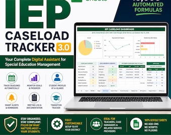 IEP Caseload Tracker & Dashboard | Special Education Management System
