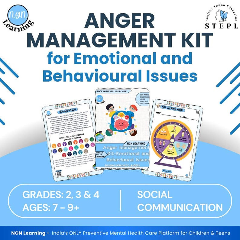 Anger Management Kit for Emotional and Behavioural Issues - Etsy