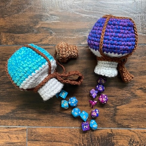 Custom Potion Bottle Dice Bag (dice not included)