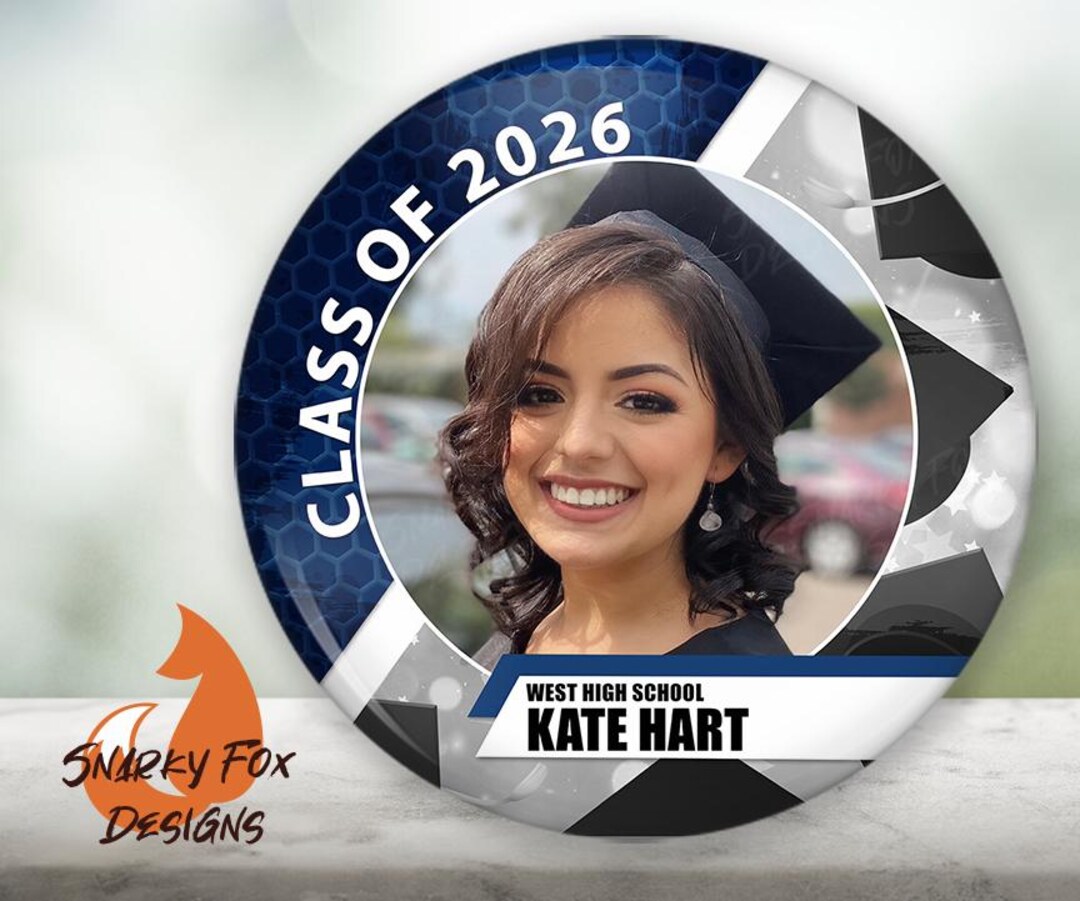 Graduation Custom Photo Pins - Etsy