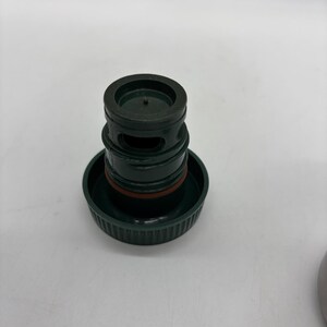 Garrafa térmica vintage grande Aladdin Stanley A-944DH verde de um quarto de galão, fabricada nos EUA. imagem 13