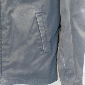 Vintage '87 Neptune Garment Co Womens 14L Jacket Army Black Removable Liner Vest image 8