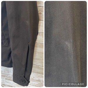 Vintage '87 Neptune Garment Co Womens 14L Jacket Army Black Removable Liner Vest image 7