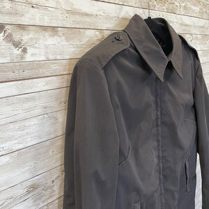 Vintage '87 Neptune Garment Co Womens 14L Jacket Army Black Removable Liner Vest image 10