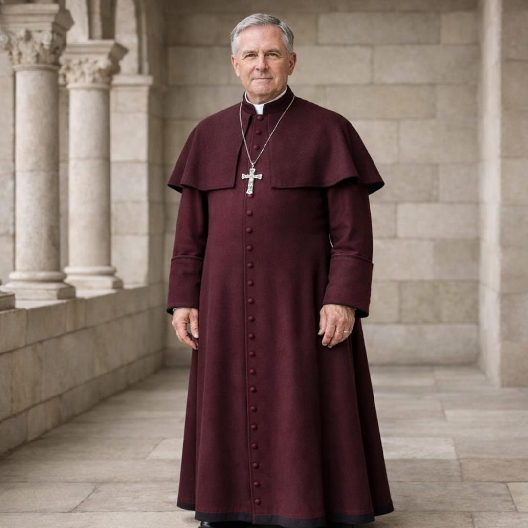 Regency Handmade Traditional Catholic Clergy Cassock Robe – Priest ...