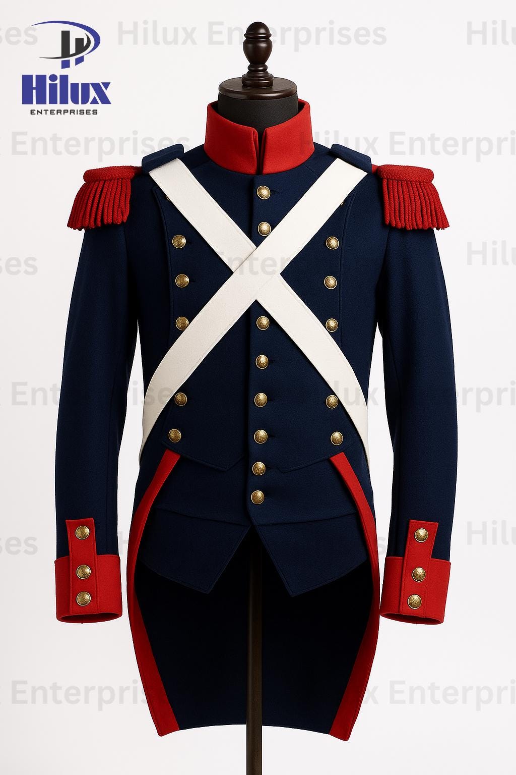 フランス軍ナポレオン軍擲弾兵制服キット（ハンドメイド） - ダーク