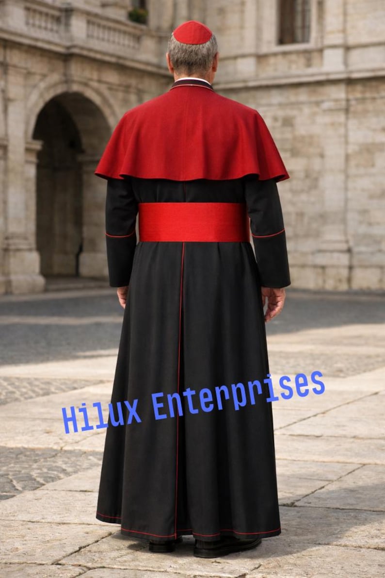 Regency Handmade Cardinal Cassock – Traditional Catholic Clergy ...
