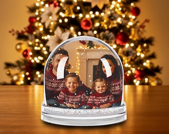 GANZ Personalized Snow Globe Christmas Ornament – Custom Name – 2024 Edition