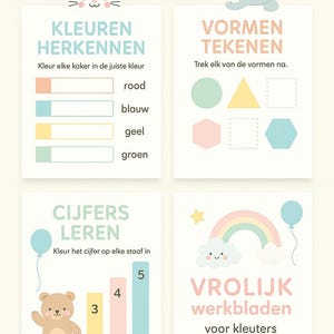 Educational Worksheets for Toddlers and Preschoolers