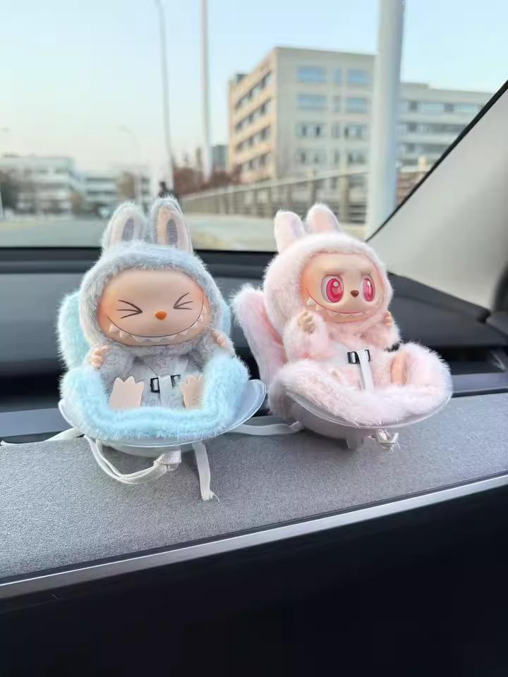 Labubu,Labubu Car Seat,The Monsters,Limited Edition,Labubu Case,Japanese Labubu Case,Gifts for Kids,Gifts for Her,Car Accessories,Car