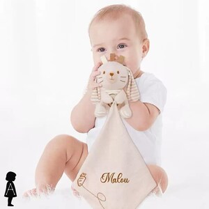 Personalisierte häkeln Baby, Geschenke für Enkel, Geschenk für Kinder, Name Nachname, Beißring, Neugeborenen Geschenk mit Namen, Personalisierte Baby Geschenk