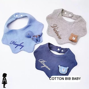 Personalisiertes Baby Lätzchen, Monogramm Baby Lätzchen, Baby-Dusche-Geschenk, Baby Geschenk, Baby Lätzchen, Benutzerdefinierte Baby Lätzchen, Baby Jungen Geschenke, personalisiertes Baby Geschenk