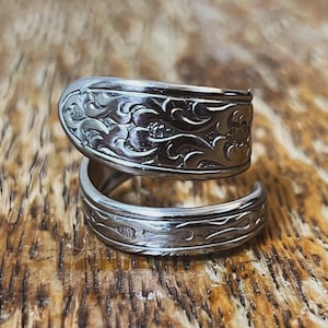 Handmade Spoon Ring – Real Silver | Vintage Design | Antique Boho Jewelry | Unique Gift for Her