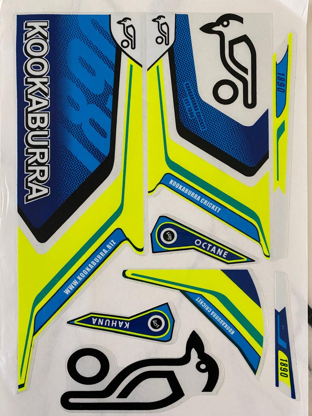 Cricket Bat Stickers, 3D Embossed, High Quality, Professional Look! - Etsy