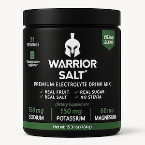 Warrior Salt Citrus Blend Electrolytes | 31 Servings