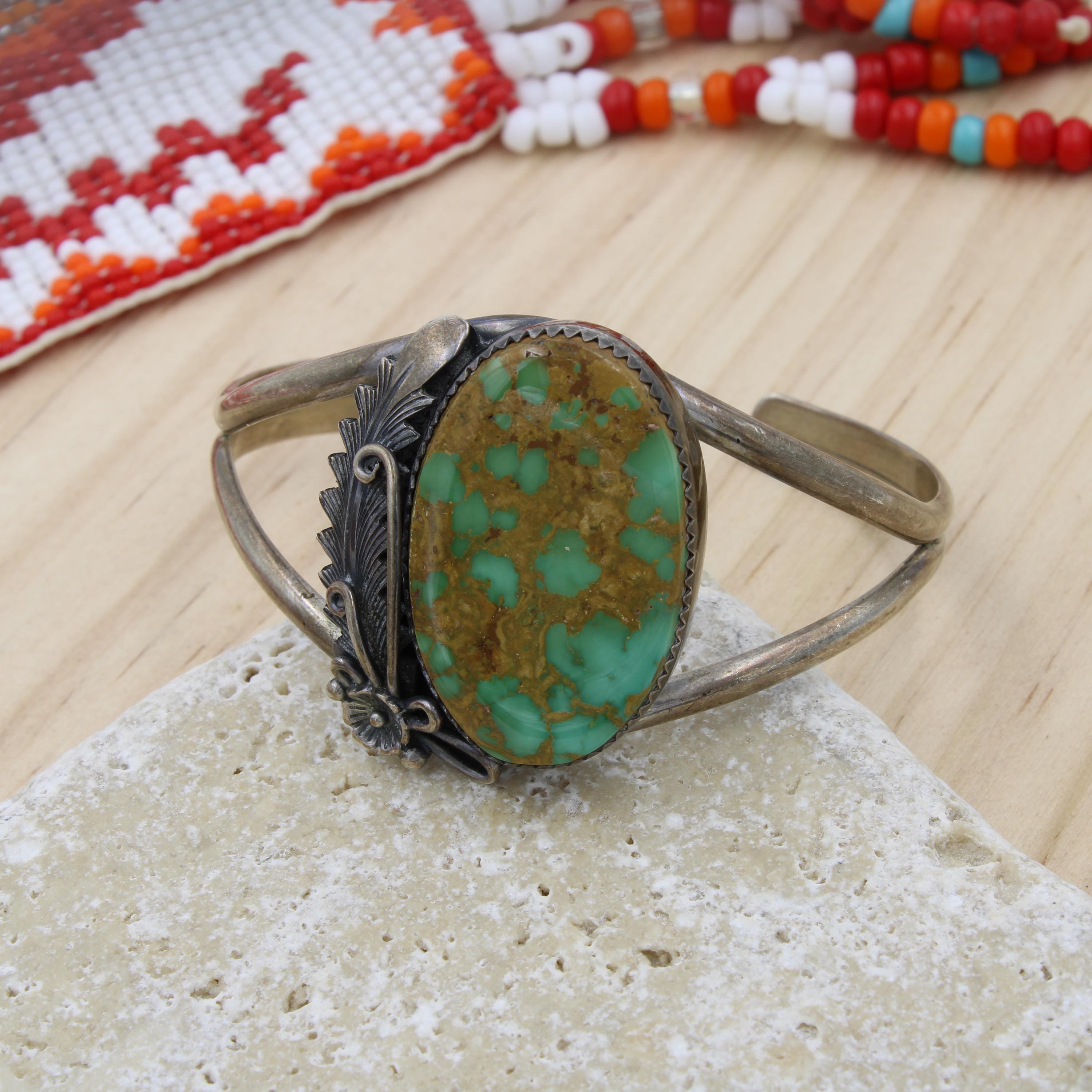 希少】NAVAJO STERLING ネックレス ピーターソンジョンソン作Ω