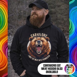 Funny Gay Bear Pride Tee: Feral Outside, Soft Inside - Comfort Colors Shirt image 18