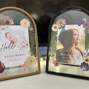 Wedding Pressed Flower Art for your home decor